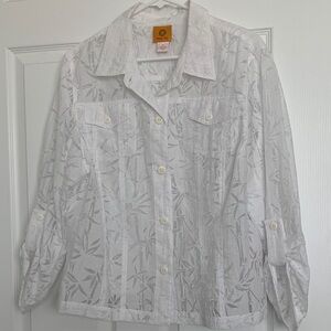 Ruby Rd. Laser Cut Jacket